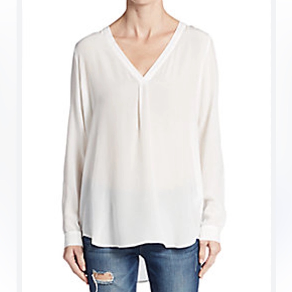 NWT Joie Daryn Silk Blouse size Small